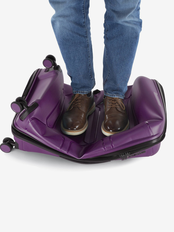 Heys Fialový cestovný kufor Heys Milos S Plum