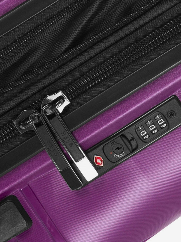 Heys Fialový cestovný kufor Heys Milos S Plum