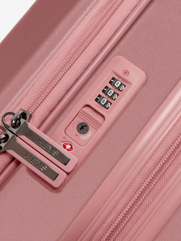 Heys Sada troch cestovných kufrikov Heys EZ Fashion S,M,L Rose Gold