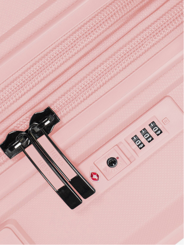 Heys Ružový dámsky cestovný kufor Heys Airlite M Blush