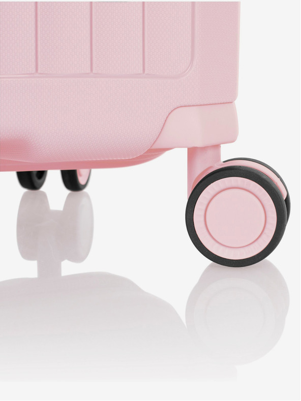 Heys Ružový dámsky cestovný kufor Heys Airlite M Blush