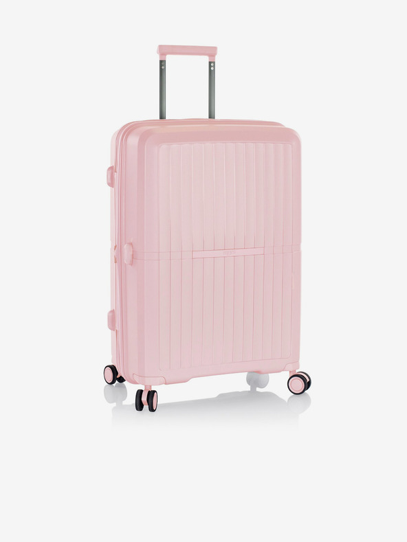 Heys Sada troch dámskych cestovných kufrov v ružovej farbe Heys Airlite S,M,L Blush