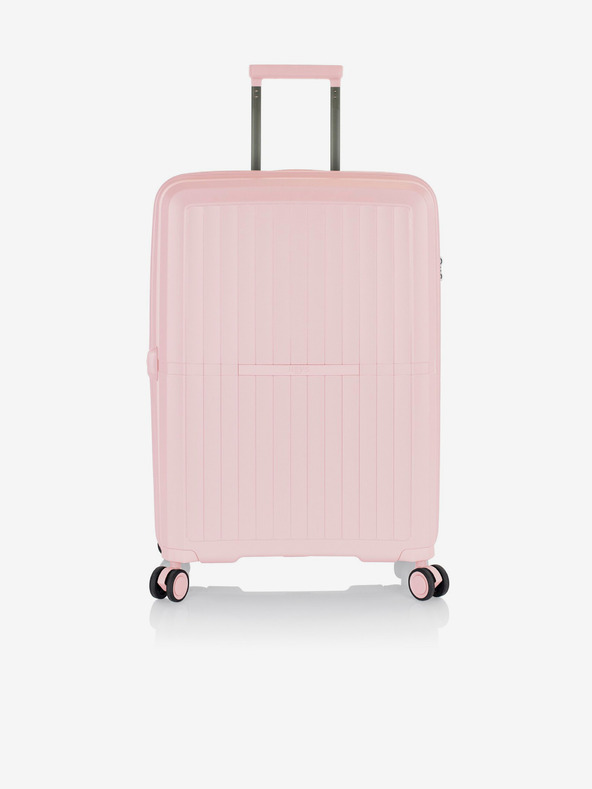 Heys Sada troch dámskych cestovných kufrov v ružovej farbe Heys Airlite S,M,L Blush