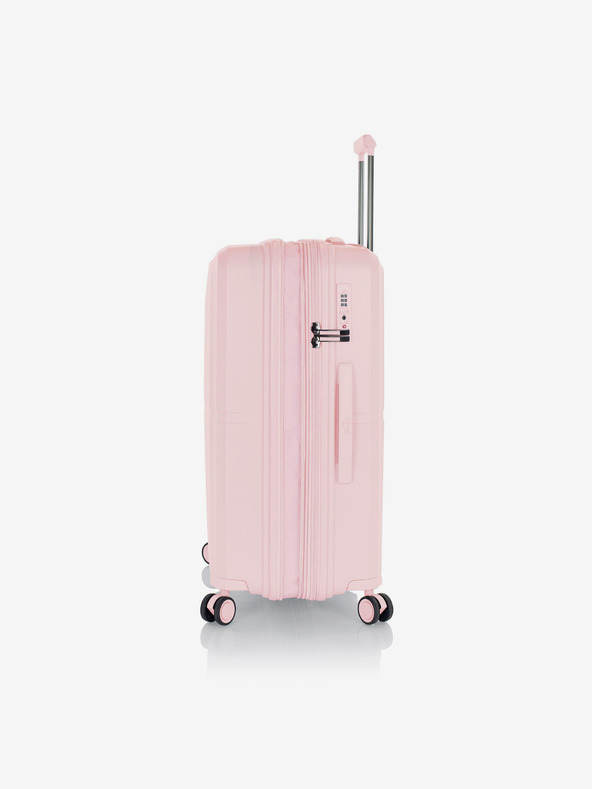 Heys Sada troch dámskych cestovných kufrov v ružovej farbe Heys Airlite S,M,L Blush