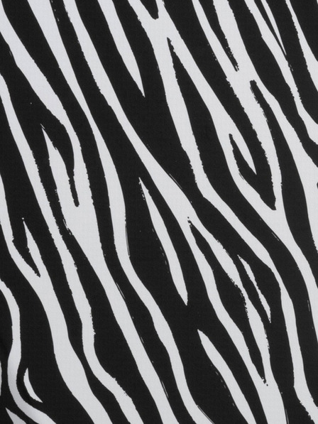 Heys Bielo-čierny cestovný kufor so zvieracím vzorom Heys EZ Fashion S Zebra