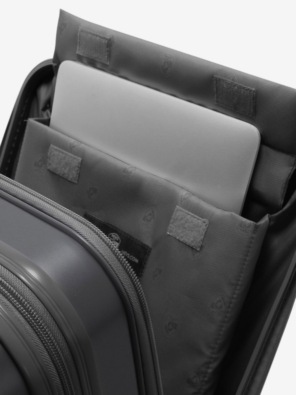 Heys Tmavo šedý cestovný kufor Heys EZ Fashion S Charcoal
