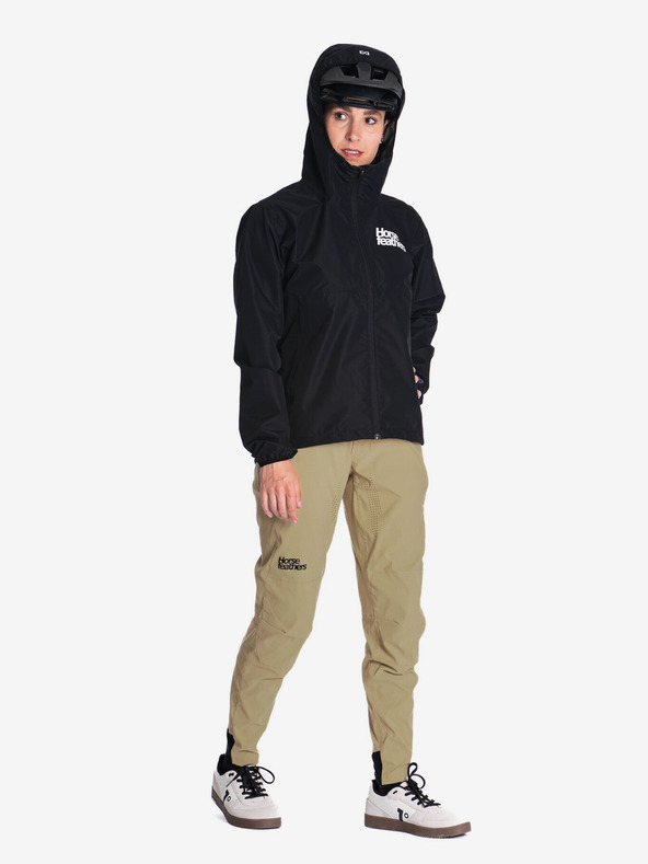 Horsefeathers Dámska cyklistická bunda Onyx Horsefeathers - čierna