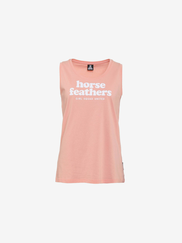 Horsefeathers Top Allison - prachovo ružový veľkosť L HORSEFEATHERS