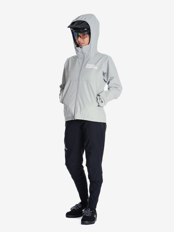 Horsefeathers Dámska bike bunda Onyx Horsefeathers - sivá