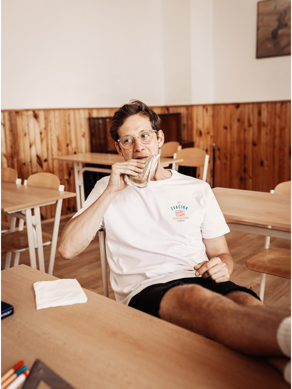 ZOOT.Original Biele dámske tričko ZOOT Original Desiata od mamičky