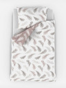 Kvalitex NORDIC COLLECTION predĺžené bavlnené obliečky 140x220, 70x90cm SHELBY
