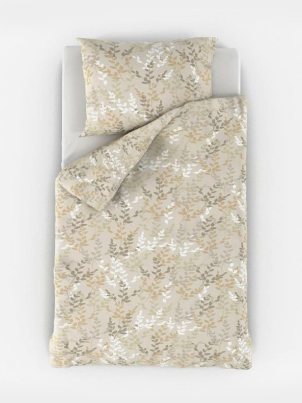 Kvalitex NORDIC COLLECTION predĺžená bavlnená posteľná bielizeň 140x220, 70x90cm ASTRID