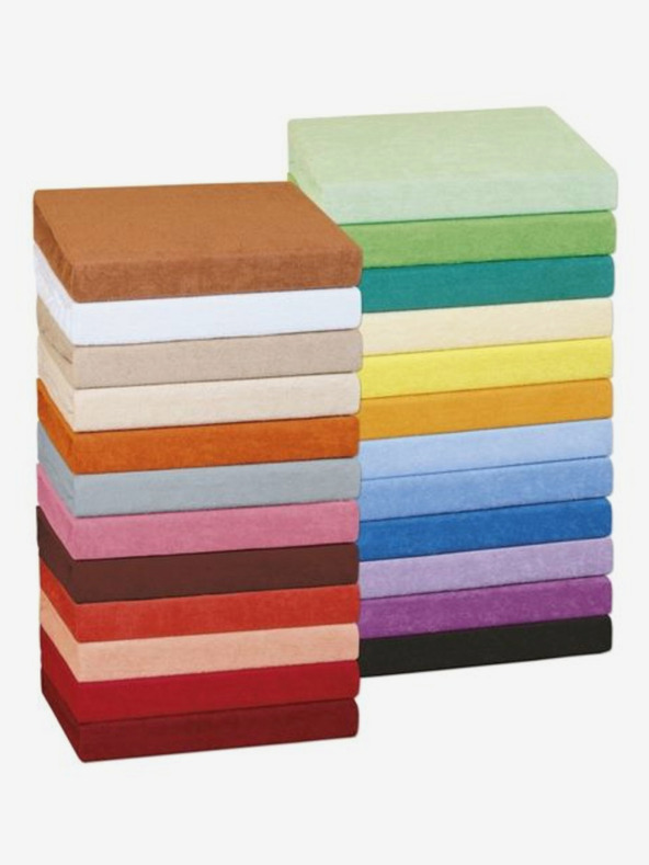 Kvalitex Froté prestieradlo 140x200cm citrus Kvalitex