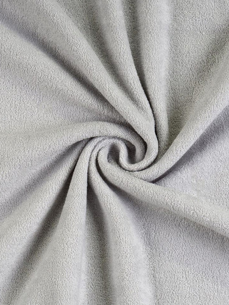 Kvalitex Froté prestieradlo 200x200cm svetlosivé Kvalitex