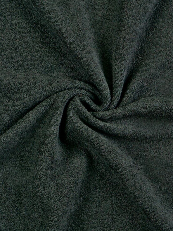 Kvalitex Froté prestieradlo jednolôžko 90x200cm čierne Kvalitex