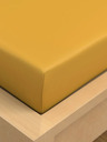 Kvalitex Bavlnené prestieradlo 150x230cm žlté
