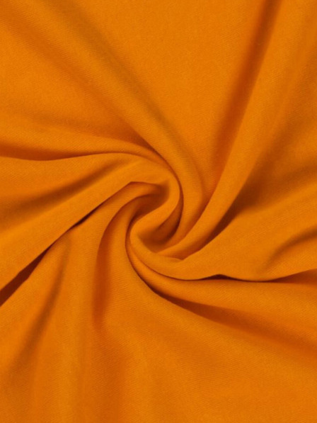 Kvalitex Jersey prestieradlo na manželskú posteľ 220x200cm oranžové