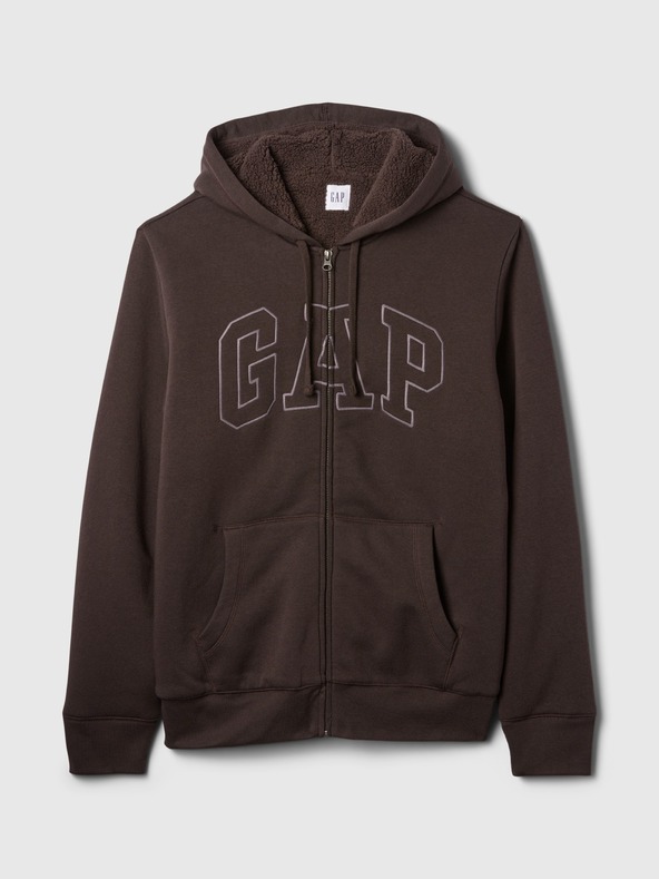 GAP Mikina sherpa s logom GAP