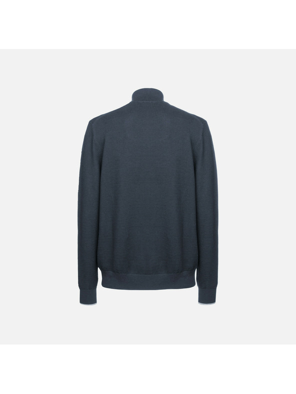 Geox Tmavomodrá pánska mikina Geox