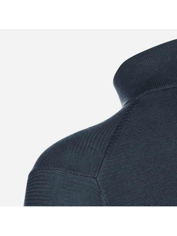 Geox Tmavomodrá pánska mikina Geox