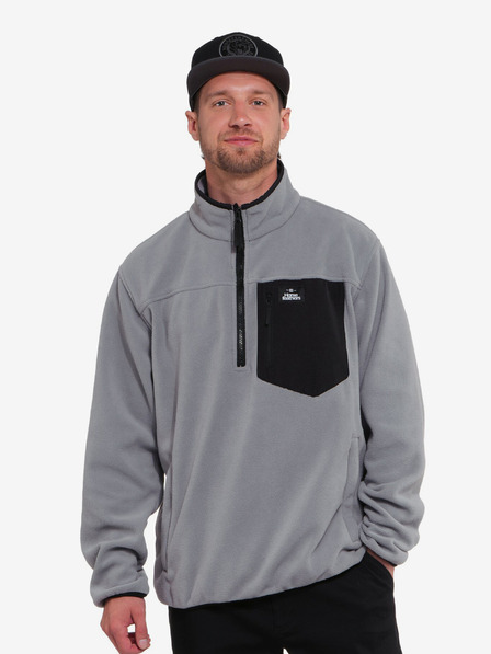 Horsefeathers Flísová mikina Darko Pullover Horsefeathers