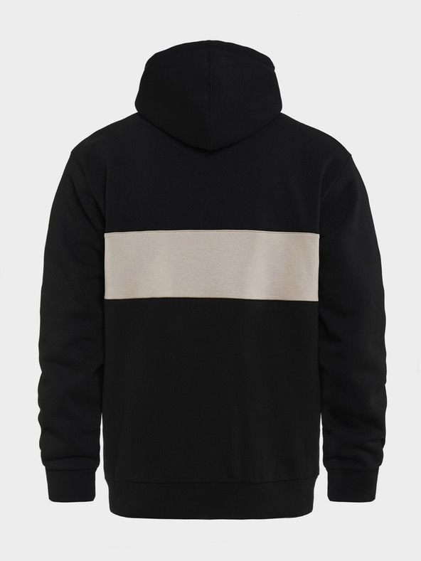 Horsefeathers Mikina Fulton - čierna veľkosť XL HORSEFEATHERS