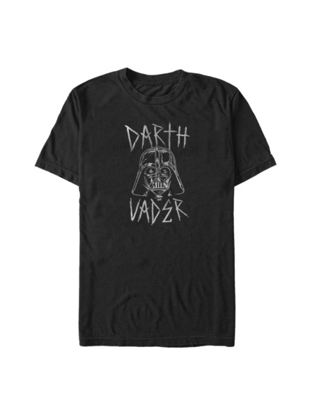 ZOOT.Fan Čierne pánske tričko Star Wars Darth Metal