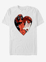 ZOOT.Fan Biele unisex tričko Marvel Deadpool List