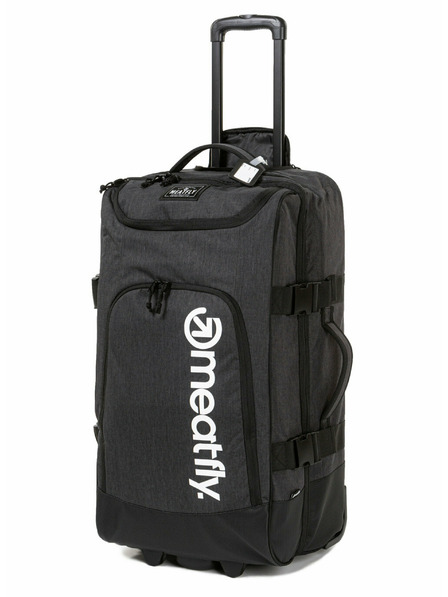 Meatfly Meatfly kufor Contin Heather Charcoal/Black | Čierna | Objem 100 L