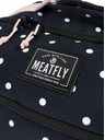 Meatfly Meatfly kufor Contin White Dot / Powder Pink | Čierna | Objem 100 L
