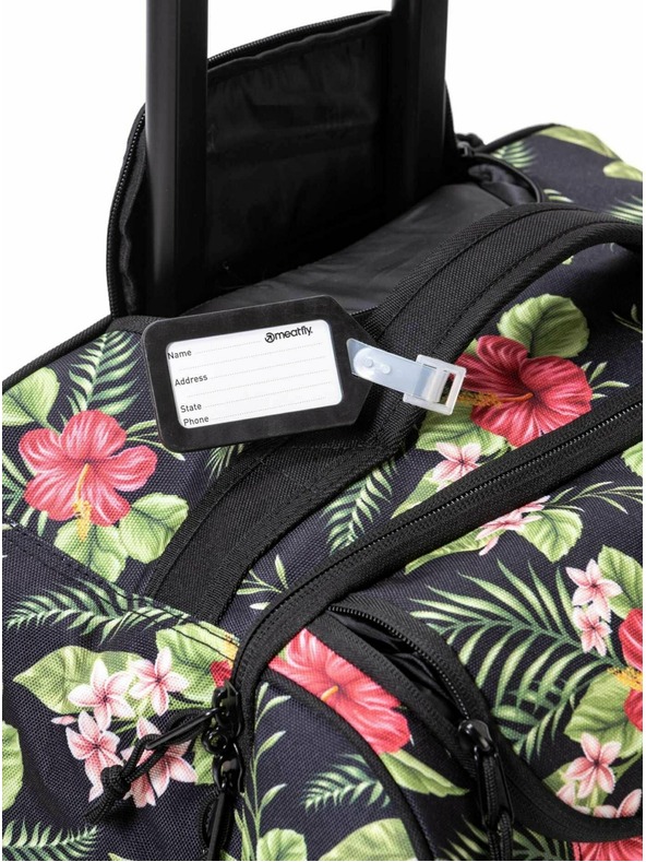 Meatfly Meatfly kufor Contin Black Tropical | Čierna | Objem 100 L