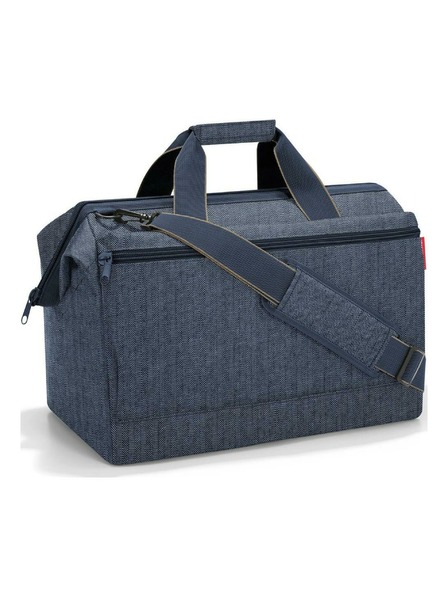 Reisenthel Cestovná taška Reisenthel Allrounder L Pocket Herringbone Dark Blue