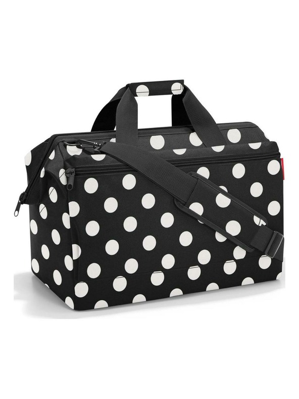 Reisenthel Cestovná taška Reisenthel Allrounder L Pocket Dots White