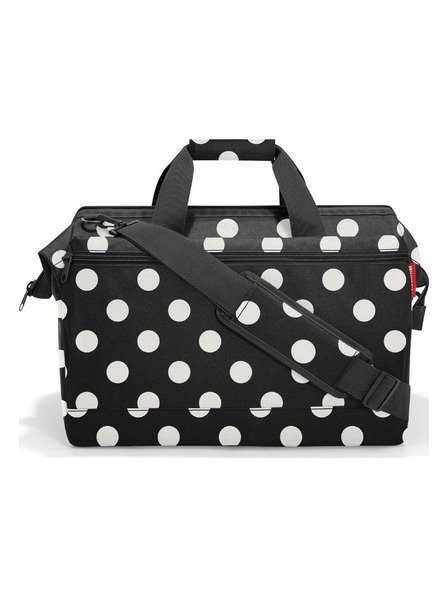 Reisenthel Cestovná taška Reisenthel Allrounder L Pocket Dots White