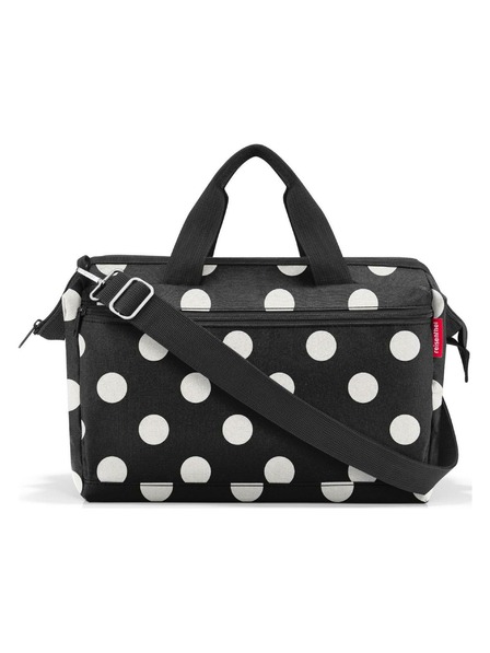 Reisenthel Cestovná taška Reisenthel Allrounder S Pocket Dots White