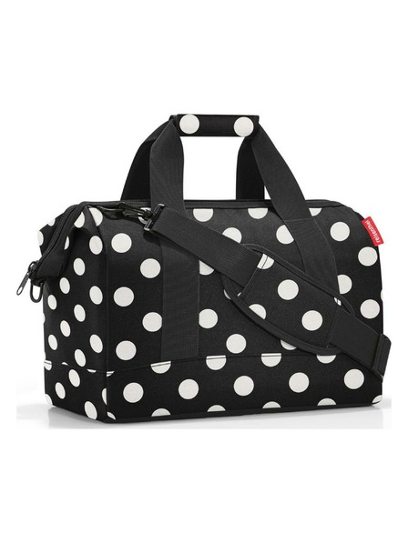 Reisenthel Cestovná taška Reisenthel Allrounder M Dots White