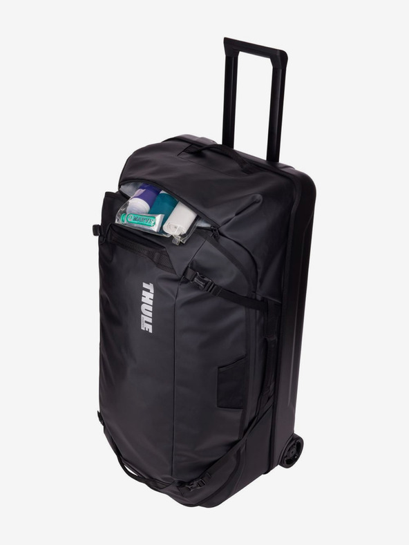 Thule Čierna cestovná taška na kolieskach Thule Chasm Duffel (110 l)