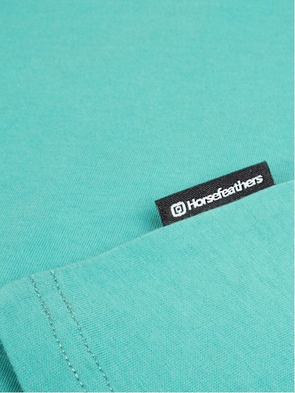 Horsefeathers Top Allison - prachovo tyrkysový veľkosť M HORSEFEATHERS