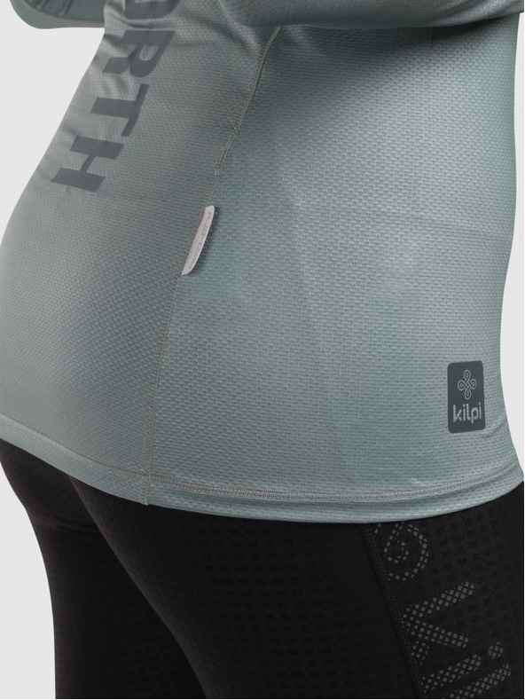 Kilpi Dámske funkčné tričko s dlhým rukávom Kilpi SPOLETO-W Khaki