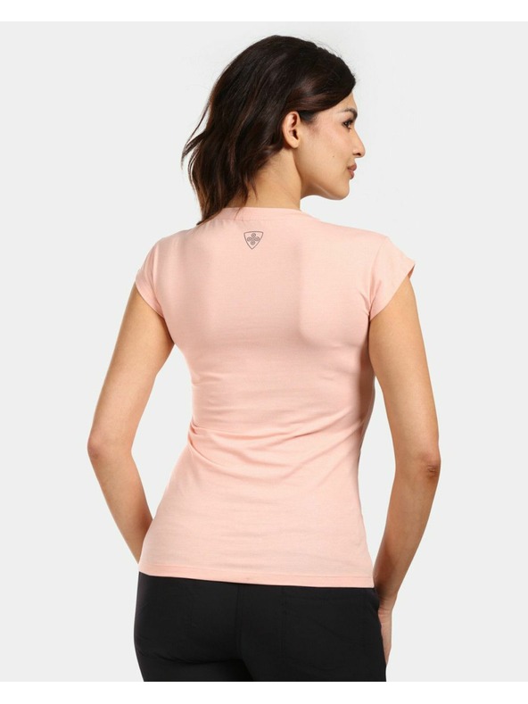 Kilpi Dámske bavlnené tričko Kilpi PROMO-W Koralová