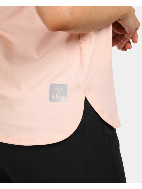 Kilpi Dámske tričko z bavlny Kilpi NELLIM-W Koralová