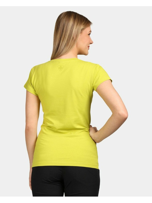 Kilpi Dámske bavlnené tričko Kilpi PROMO-W Svetlozelená