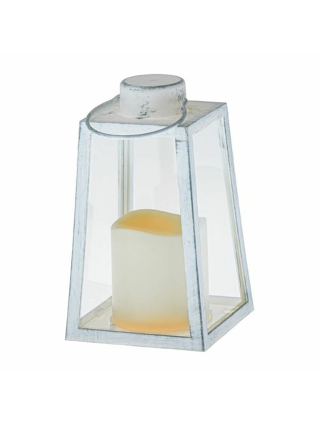 Casa de Engel Plastový lampáš s LED sviečkou, 0/12