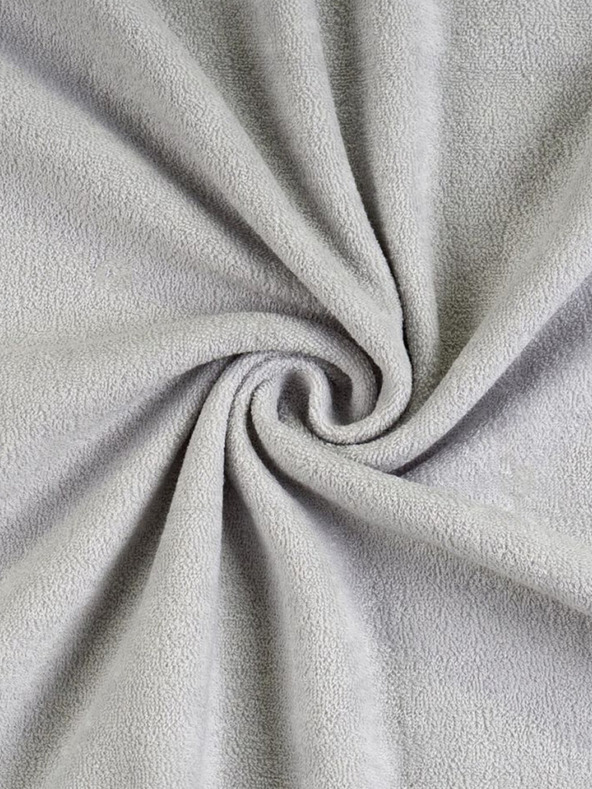 Kvalitex Froté prestieradlo 120x200cm svetlo sivé Kvalitex