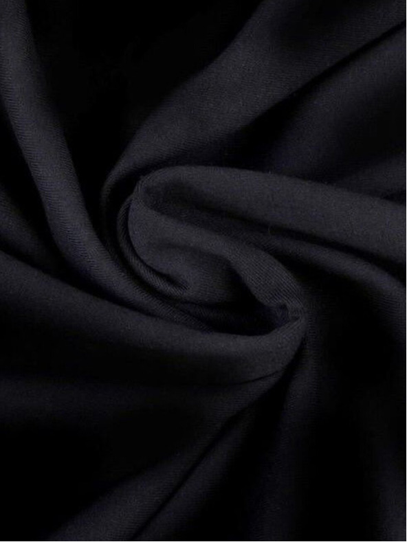 Kvalitex Bavlnené prestieradlo 150x230cm čierne Kvalitex