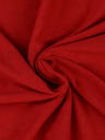 Kvalitex Jersey prestieradlo 160x200cm červené Kvalitex