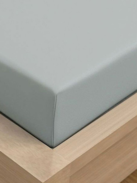 Kvalitex Jersejové prestieradlo s lycrou 90x200cm svetlosivé Kvalitex