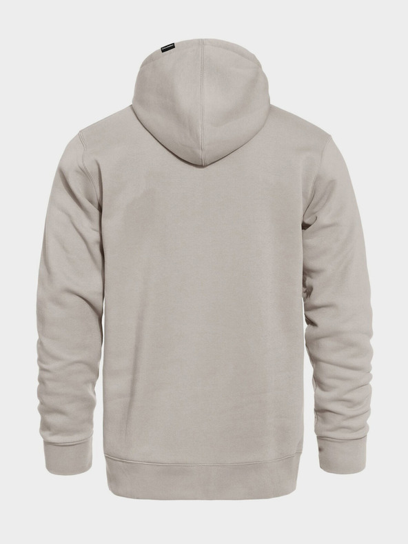 Horsefeathers Mikina Drown - cementová veľkosť L HORSEFEATHERS