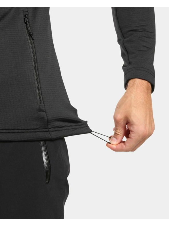 Kilpi Pánska funkčná mikina Kilpi ERIN-M Black