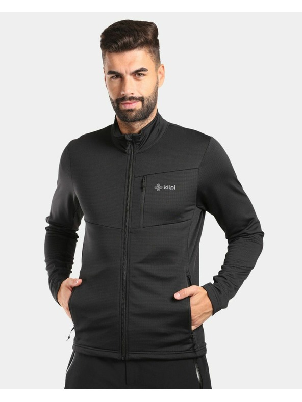 Kilpi Pánska funkčná mikina Kilpi ERIN-M Black